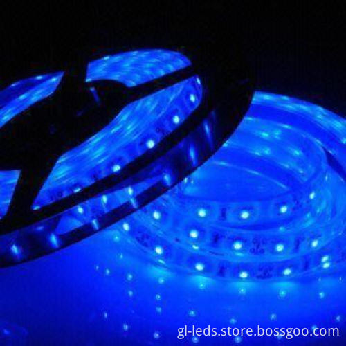 Flexible LED Strip with 300 Pieces/5m, 3528 SMD LED Source, and 12/24V DC Input Voltage